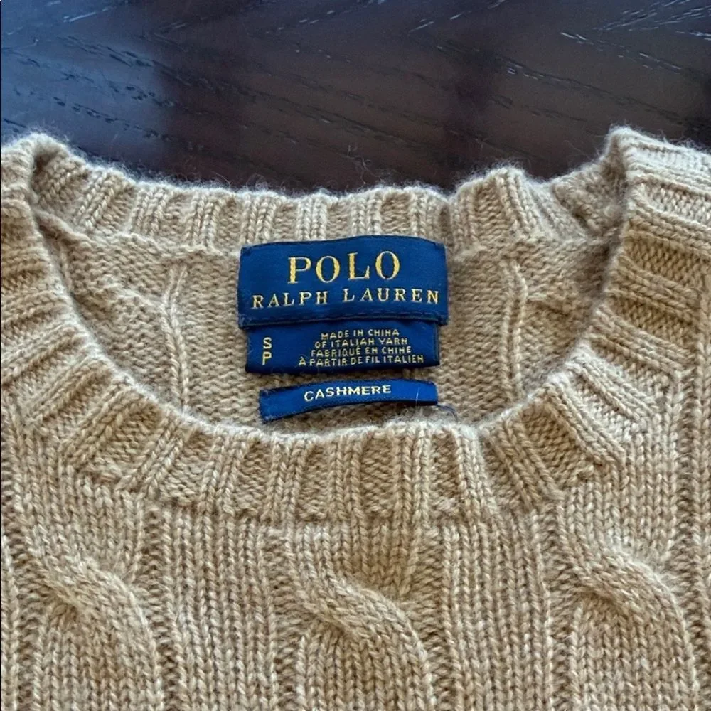 Polo by Ralph Lauren Crewneck Sweater - Beige